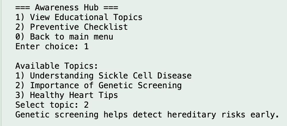 Figure 4.9 Educational Topic – Importance of Genetic Screening